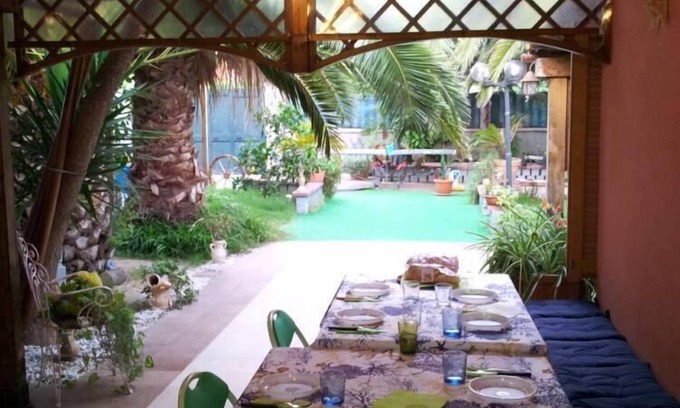 Quartu Sant'Elena Villa | Cozy Villa Steps from the Sea with Pool and Garden Oasis