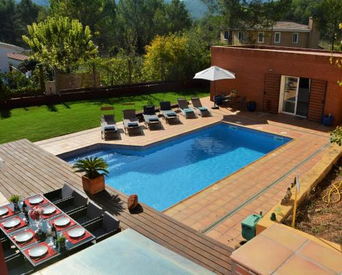 Olivella Villa | Villa Sitges Maria: 4-Star Oceanfront Retreat with Pool
