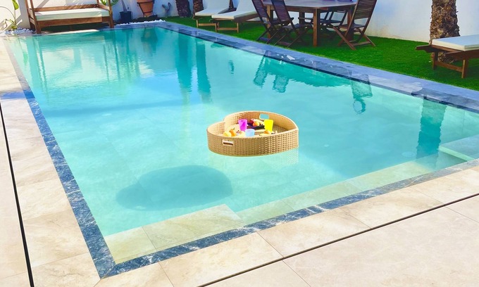 Aghir Villa | Villa Soela Djerba: 3 Minutes to the Beach with a Pool