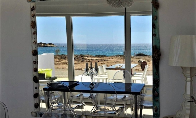 Karpathos Villa | Villa Sofia: Embrace Sea and Sky with Family-Friendly Perks