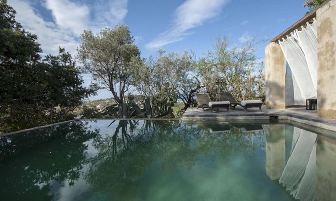Kontos Villa | Relax at Villa Stones: Private Pool on Aegina Island