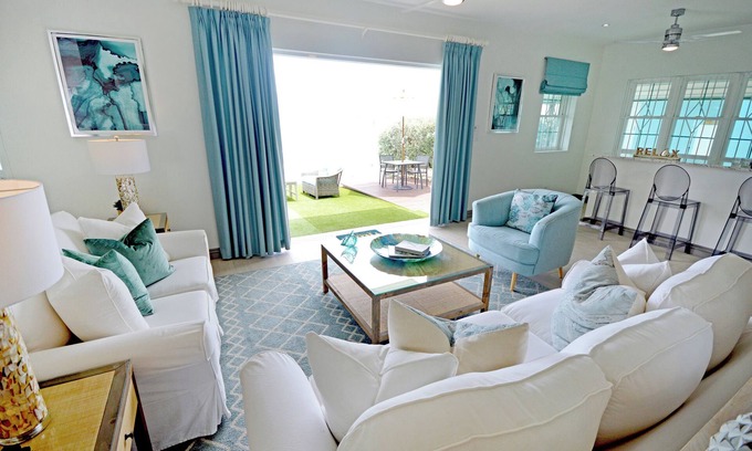 Saint Lawrence Villa | Beachfront Villa with Pool and Spa on South Coast