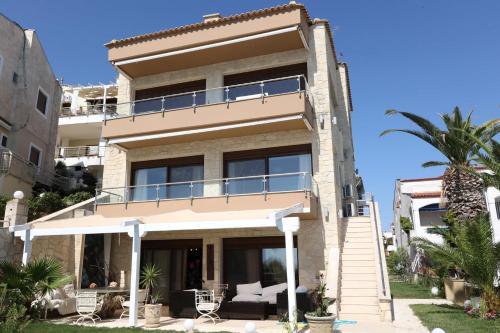 Siviri House | Oceanfront Villa Sunset Siviri: Family-Friendly Getaway
