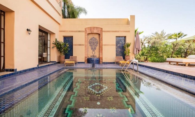 Bab Doukkala Villa | Indulge in Villa sur le Golf de la Palmeraie with Pool & Spa