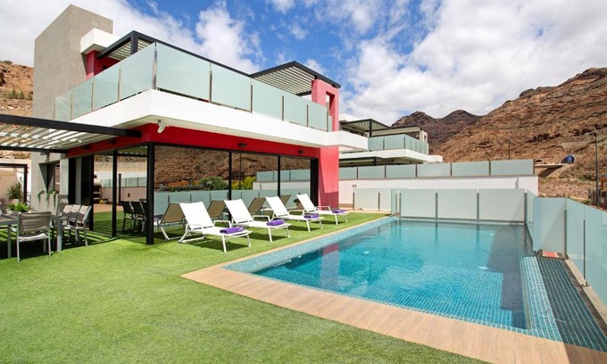 Mogan Villa | Villa Tauro 31: Guest Rated 9.8, Pet-Friendly Retreat