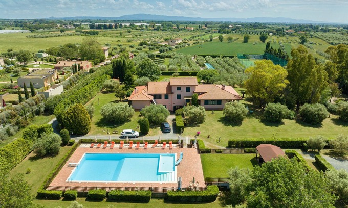 Rosignano Marittimo Villa | Villa Tenuta Vallegaia: Oceanfront Retreat with Private Pool