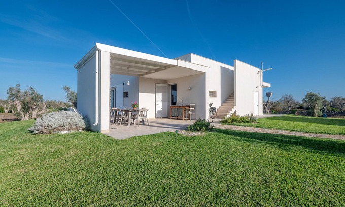 Melendugno Villa | Relax at Villa Tenuta Quattro Volpi with Oceanfront Views