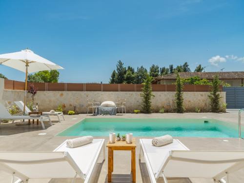 Kalpaki Villa | Elegant Villa Terra - Laganas Stone Villas with Pool Access