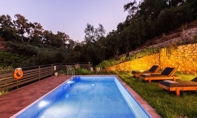 Agia Villa | Experience Villa Thalia: Private Pool & Oceanfront Bliss