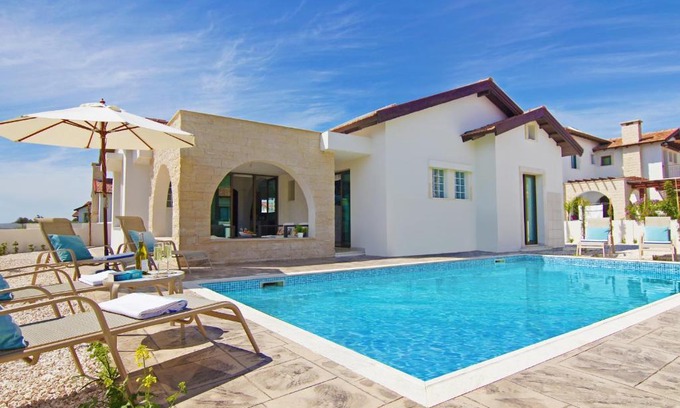 Ayia Thekla Villa | Villa Theodora: 4-Star Family-Friendly Getaway with Pool