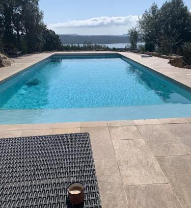 Pianotolli-Caldarello Villa | Relax at Villa Tighiali with Pool & Hot Tub Access