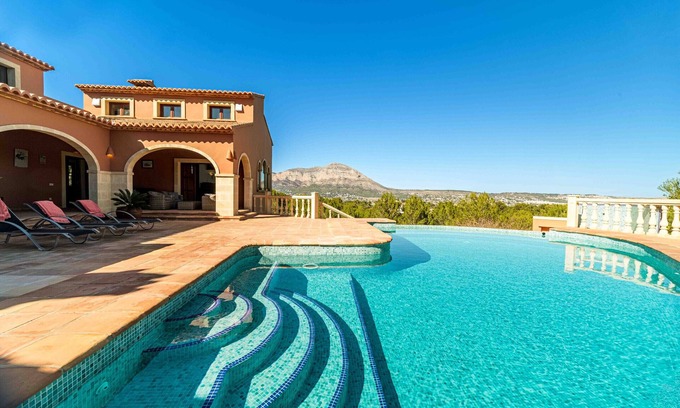 Tarraula Villa | Villa Tosca Javea: Private Pool, Garden & Panoramic Views