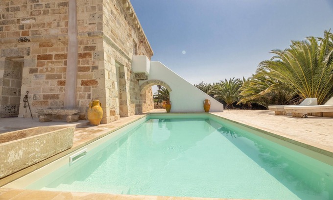 Alliste Villa | Villa Turris - Alliste: Rated 10/10 with Pool & Spa
