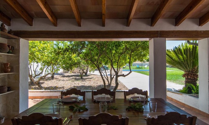Montuiri Villa | Relax at Villa Valls: Oceanfront Pool & Pet-Friendly Retreat