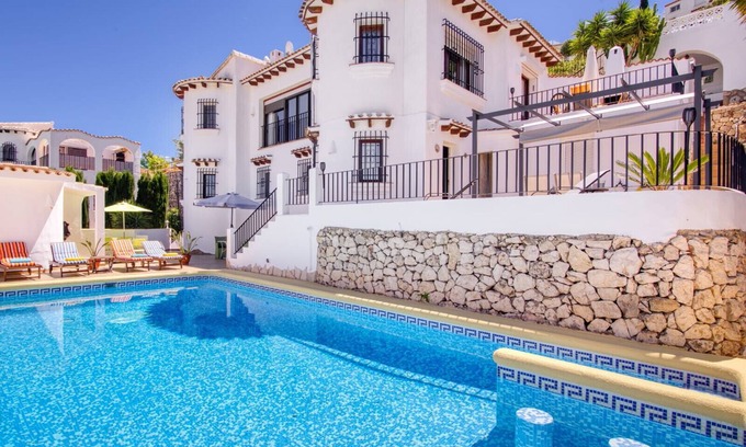 Monte Pego Villa | Villa Ventura: Private Pool Retreat for Family Gatherings