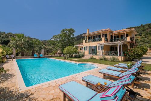 Vasilikos Villa | Villa Verdi - Family Oasis with Ocean View and Spa