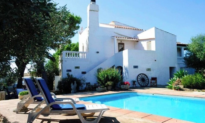 Ciudadela Villa | Experience Villa Vinya Gran: Poolside Retreat with Spa
