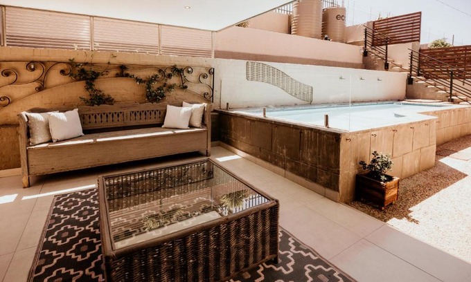 Strand House | Tranquil Retreat with Pool Steps from the Beach