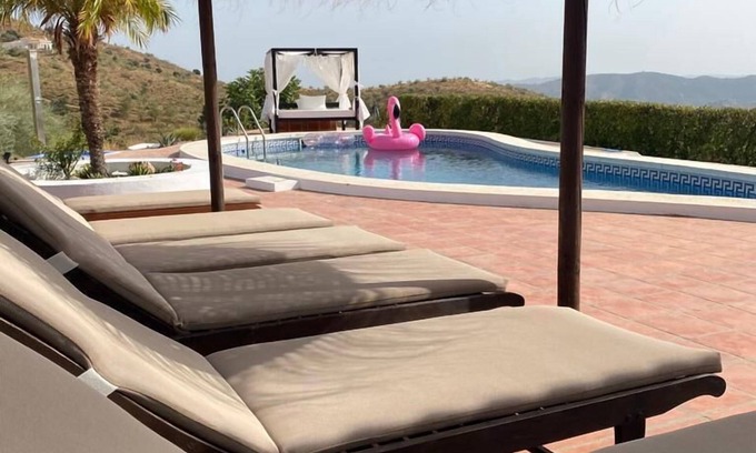 Canillas de Aceituno Villa | Idyllic Villa with Pool, Ocean View & Family-Friendly Amenities