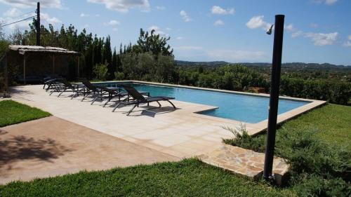 Campanet House | Villa with garden, pool and views, remote-working
