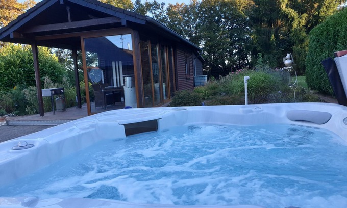 Kall Villa | Serene Villa with Hot Tub and Sauna Amidst Nature's Beauty