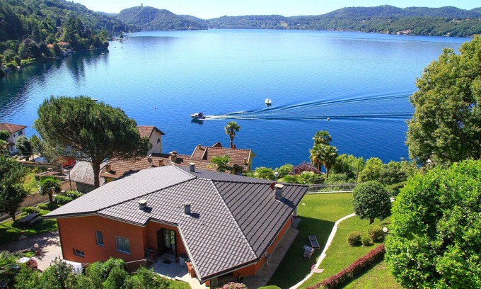 Orta San Giulio Villa | Idyllic Villa with Pool and Lake View for Memorable Stays