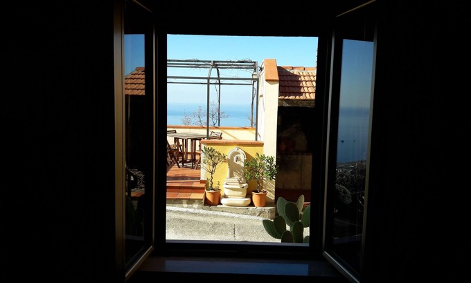 Belmonte Calabro Villa | Oceanview Villa: Peaceful Retreat with Pool & Spa Amenities