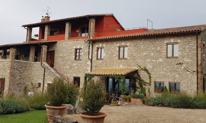 San Terenziano House | Idyllic Villa with Pool and Scenic Views in a Quaint Village