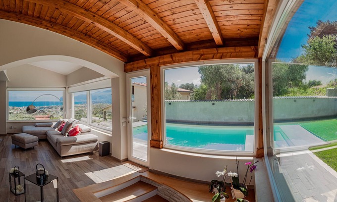 Carini Villa | Relaxing Villa with Pool and Breathtaking Ocean Views