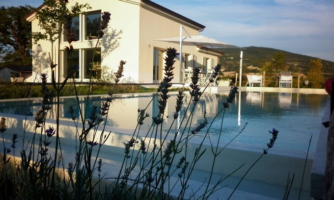 Sassoferrato Villa | Unwind at a Poolside Villa in Le Marche Hills with Spa