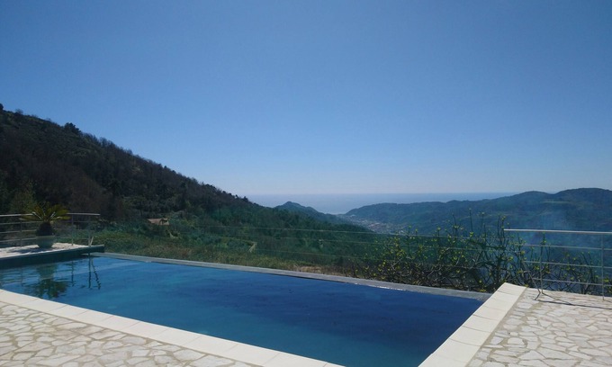 Dolceacqua House | Idyllic Villa with Pool and Breathtaking Mountain Views