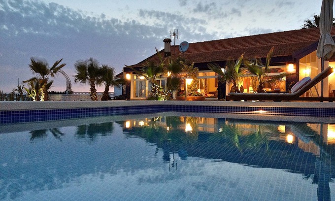 Diputacion de Rincon de San Gines Cottage | Seaside Villa with Pool, Terrace & Private Garden Oasis