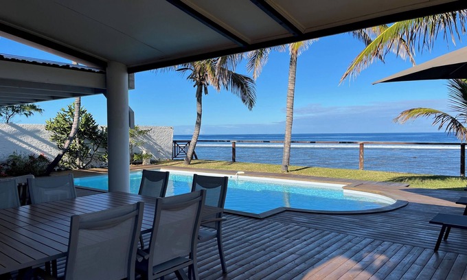 Trois-Bassins Villa | Waterfront Villa with Pool & Breathtaking Sea View