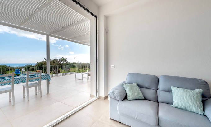 Modica Villa | Picturesque Villa with Pool and Panoramic Sea Views