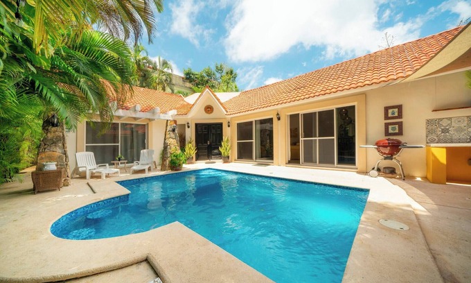 Playacar Villa | Villa with Private Pool 3 Br- At Playacar 2