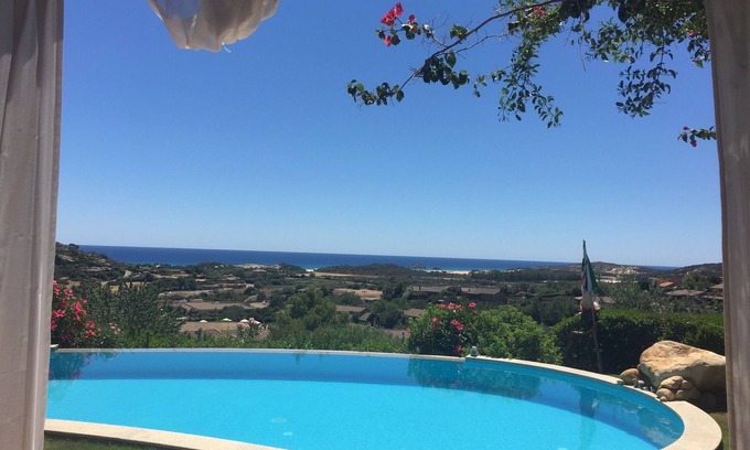 Chia Villa | Villa with Private Pool and Ocean Views Near Sandy Beach