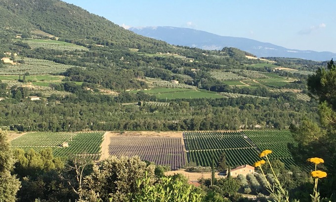 Nyons Villa | Relax at a Villa with Pool and Breathtaking Countryside Views