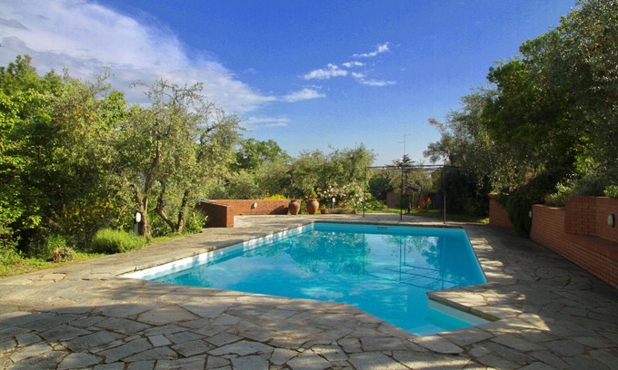 Lucignano House | Idyllic Villa with Pool Near Historic Center and Ocean Views