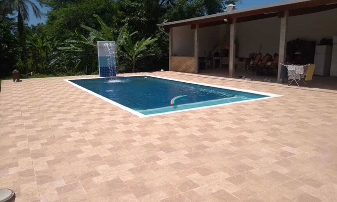 Peruibe House | Relaxing Villa with Pool & BBQ, Steps from the Beach