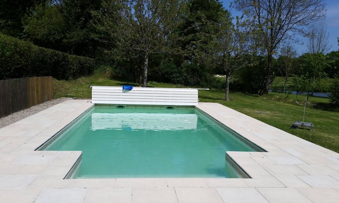 La Roche-sur-Yon Villa | Exquisite Villa with Pool Near Domangère Golf Course