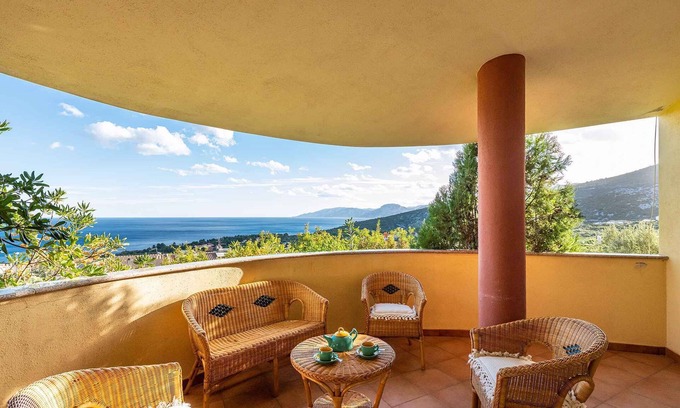 Cala Gonone Villa | Relaxing Villa with Terrace and Ocean Views Awaits You