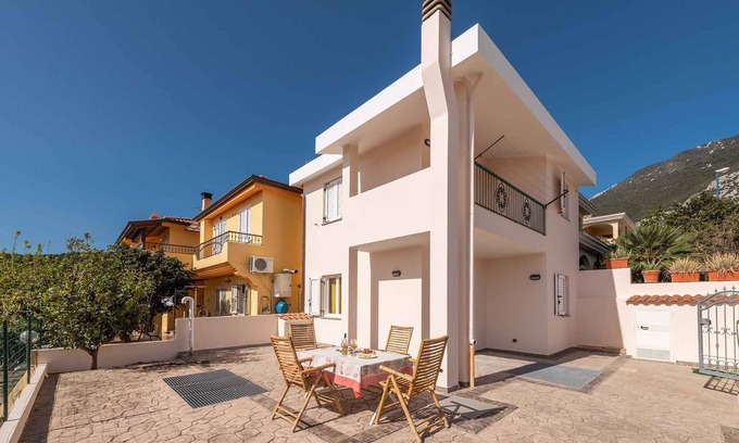 Cala Gonone Villa | Oceanfront Villa with Terrace and Family-Friendly Amenities