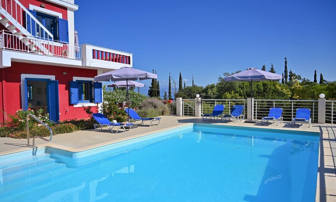Fiskardo Villa | Private Villa Steps from Beach and Fiskardo Centre
