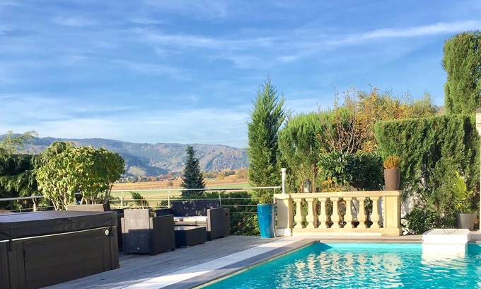 Walbach Villa | Scenic Villa with Pool and Spa for a Relaxing Getaway