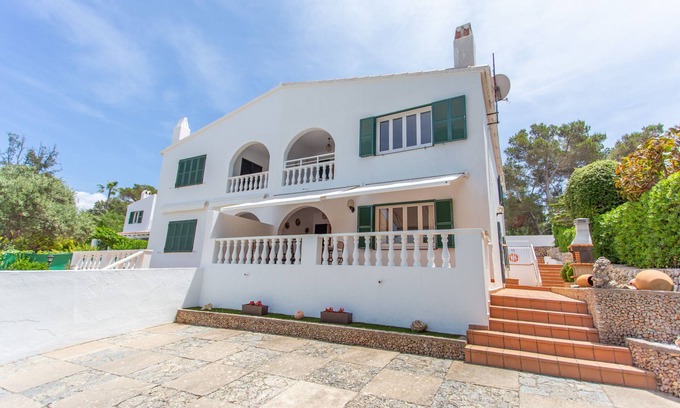 Cala Galdana Villa | Villa Xaloc: Oceanfront Retreat with Pool near Cala Galdana