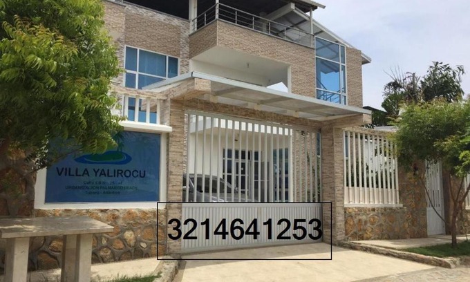 Tubara Apartment | Villa Yalirocu: Ocean View Retreat with Private Beach Access