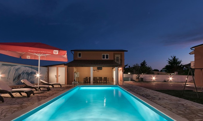 Skatari Villa | Villa Yasmin: Pool, Spa & Fitness Paradise Awaits You