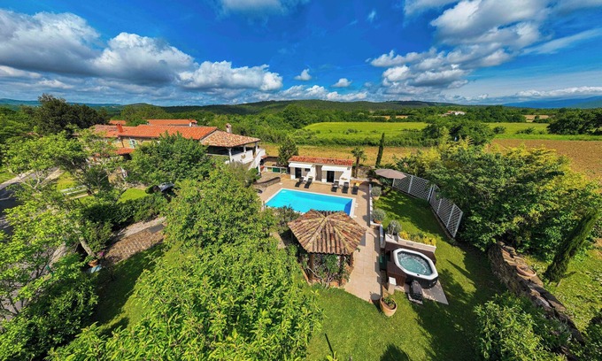 Krsan Villa | Villa Zatka: Family-Friendly Retreat with Private Pool