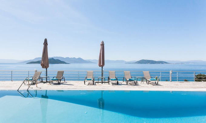 Aegina Villa | Sea-View Villa Zefi with Private Pool near Marathonas Beach