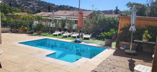 Bormes-Les-Mimosas Villa | Family-Friendly Villa with Pool & Ocean Views Near Beach